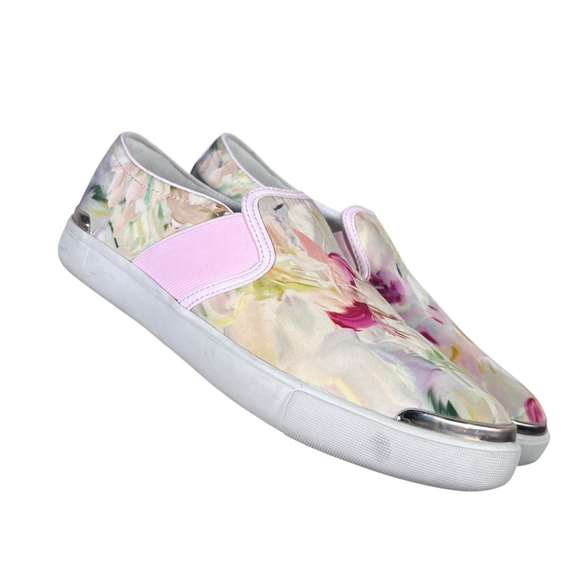 Ted Baker Laulei Womens Slip On Floral Sneakers Size 9 - Picture 3 of 13